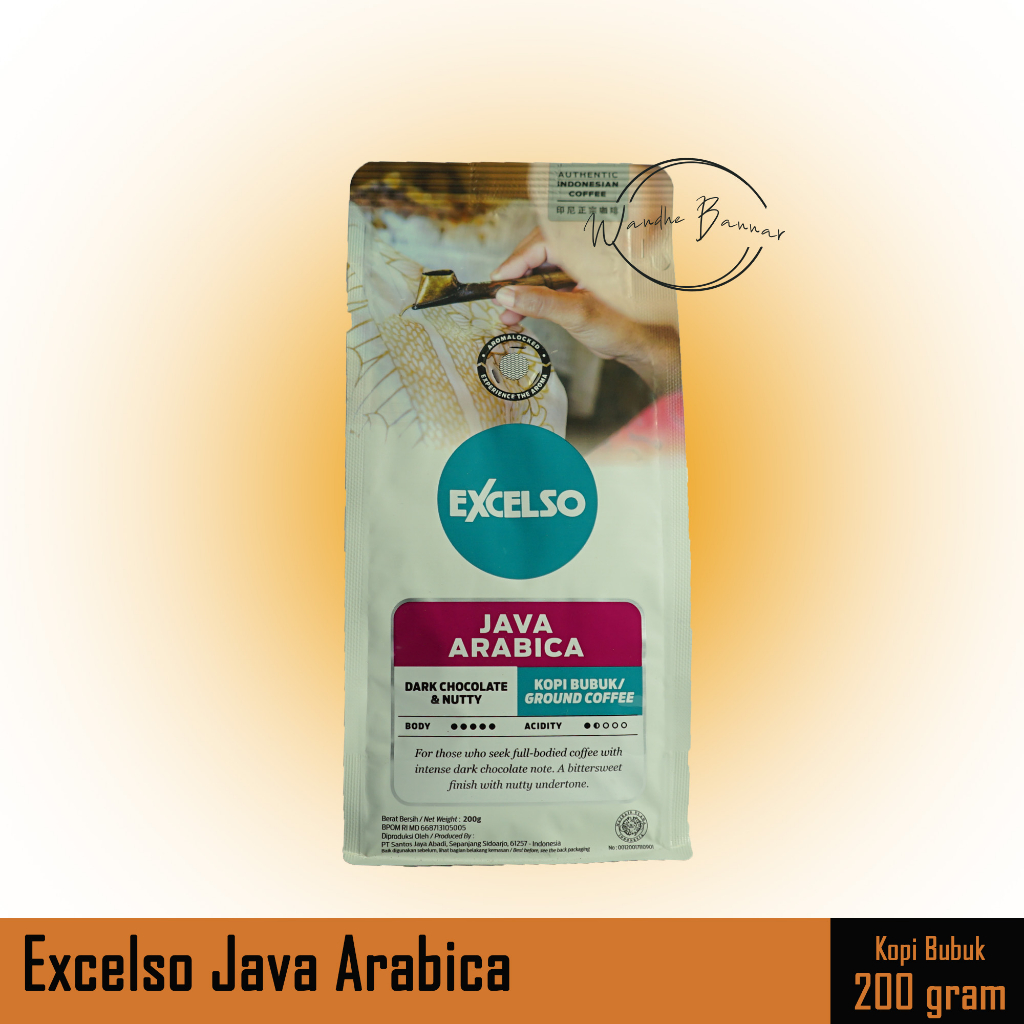 

Kopi Bubuk Excelso Java Arabica 200g