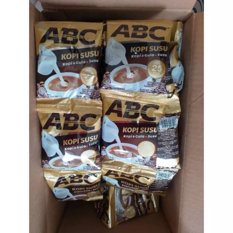 

kopi ABC SUSU sachet 31gram renceng (isi 10)