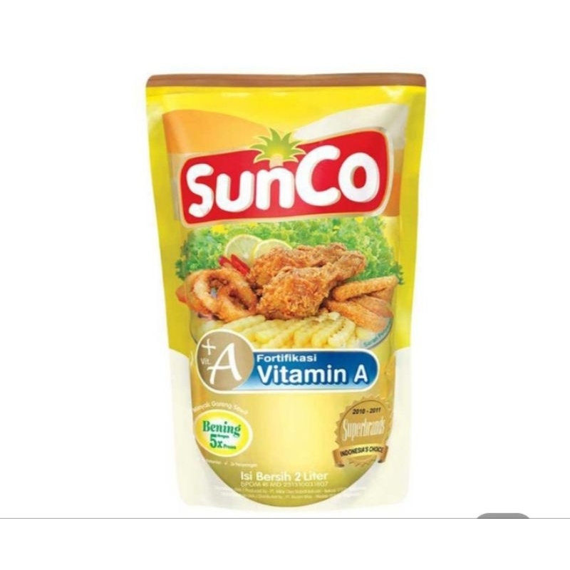 

SUNCO minyak goreng kemasan 2 Liter