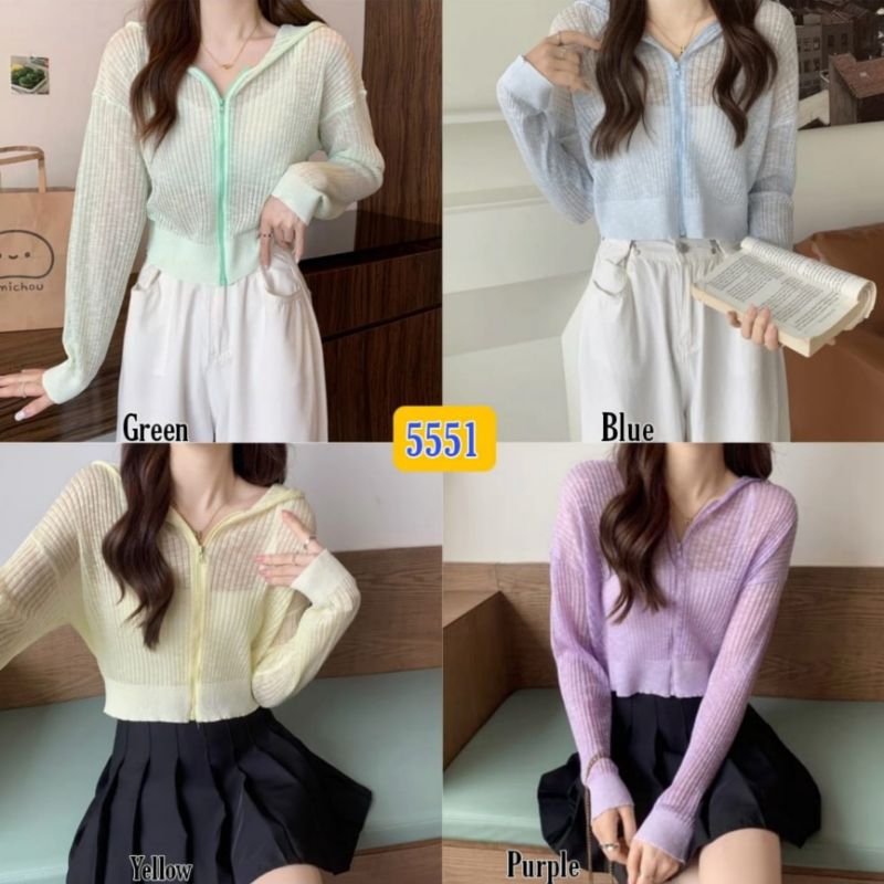 Hoodie Rajut Warna Polos Import / Hoodie Jaket Import / Atasan Rajut / Fashion Korea / Baju Hoodie W