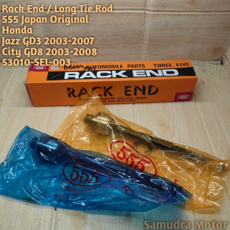 Long Tie Rod Honda Jazz GD3 / City GD8 53010-SEL-003 555 Japan