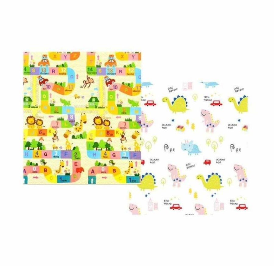 Yofi XPE Alphanumeric + Dinosaurus Playmat Alas Lantai 150 X 180 X 1,5