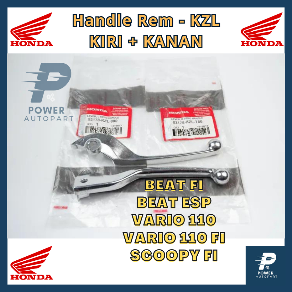 HANDLE HANDEL REM KIRI KANAN HONDA BEAT Fi VARIO 110 Fi - Handel KZL