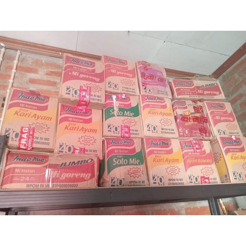 

PROMO 4 PCS INDOMIE KARI AYAM / AYAM BAWANG / INDOMIE GORENG / INDOMIE SOTO AYAM