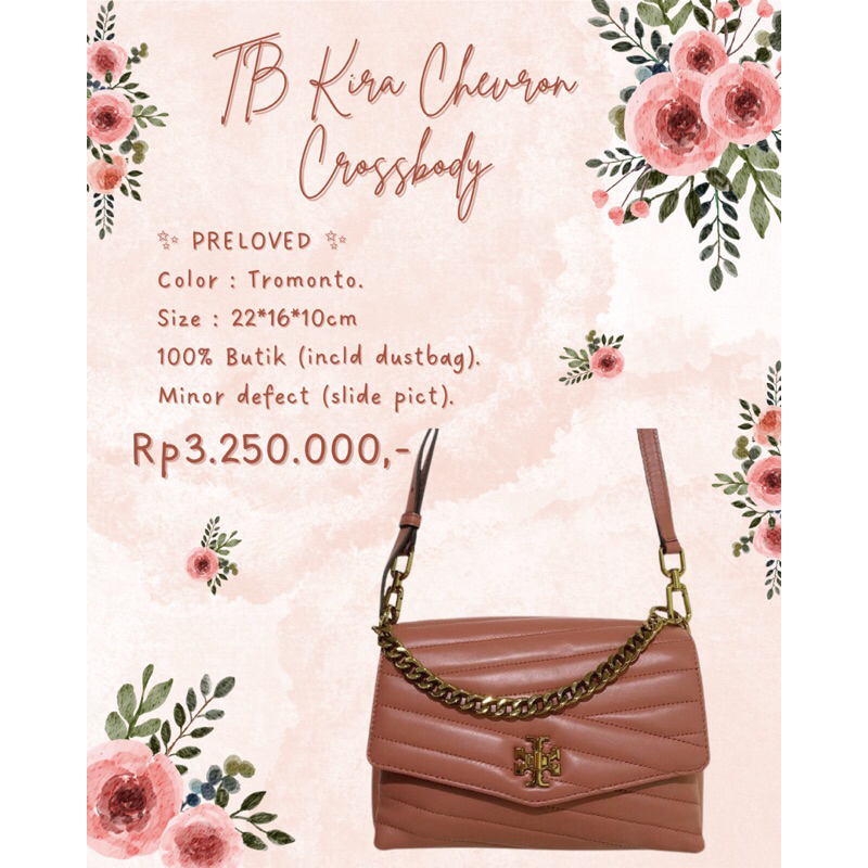 TB Kira Chevron Crossbody