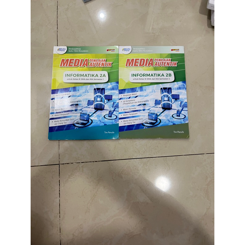 

Buku Paket Kelas 11 (XI), 2A dan 2B