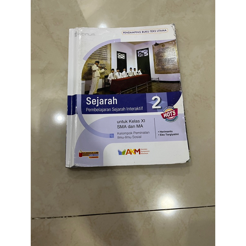 

Buku paket Sejarah (peminatan) Kelas 11 (XI)