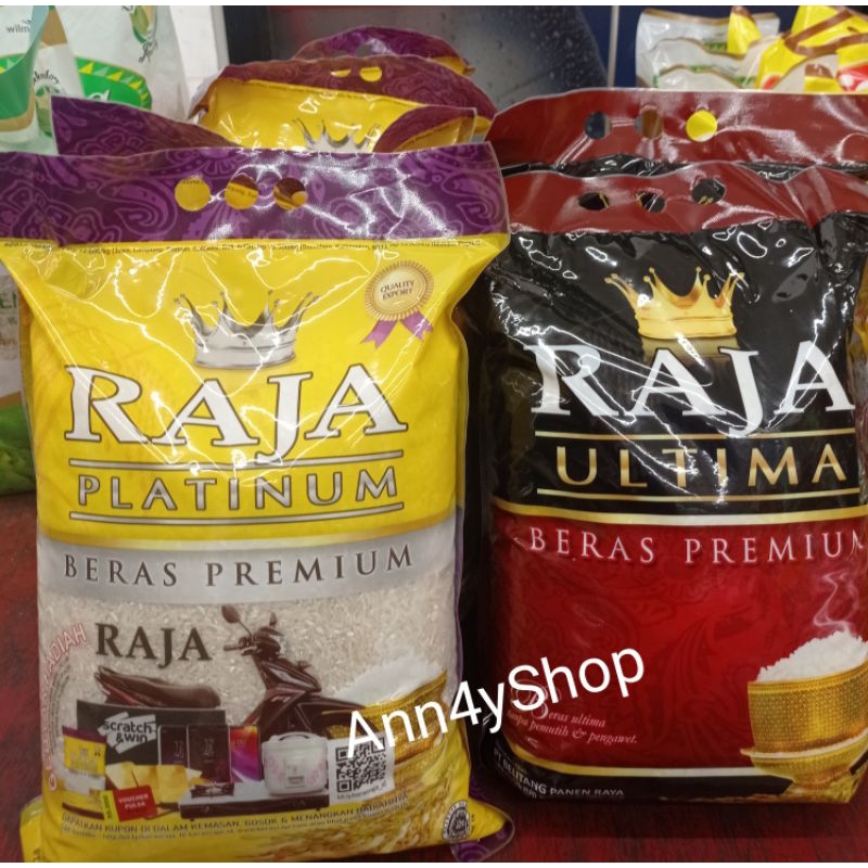 

Beras Raja Platinum dan Ultima 5kg