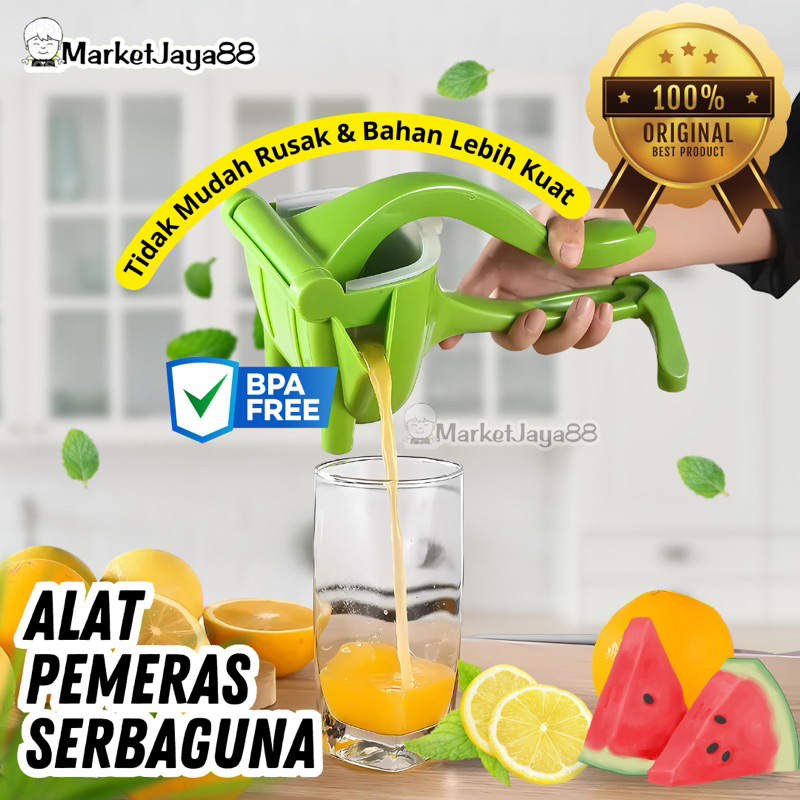 MJ88 Alat Peras Pemeras Pengepres Buah Jeruk Lemon Manual Juicer Press Hand Pressure/Alat Peras Jeru