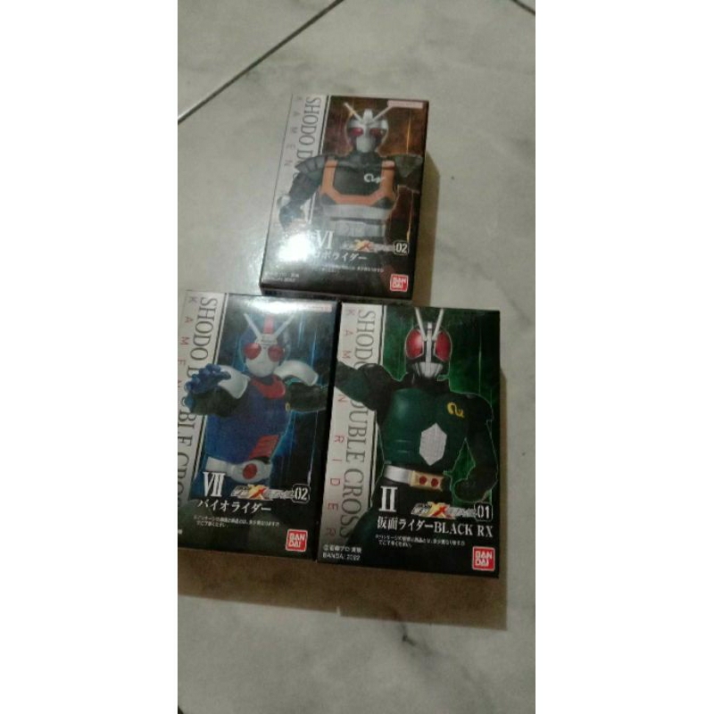 Shodo set Kamen rider black rx,bio,robo