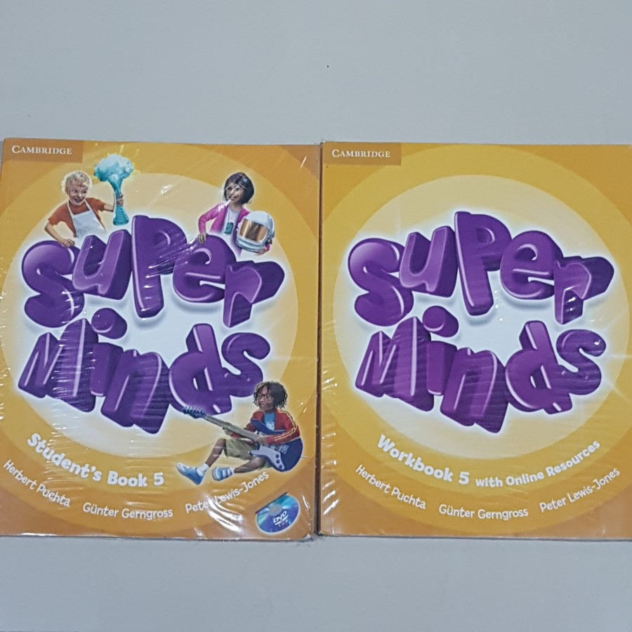 Buku Super Minds 5 Cambridge British Version - Student Book + Workbook AMG-010