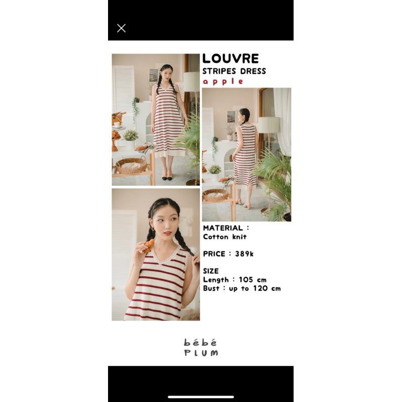 bebeplum - Louvre dress preloved