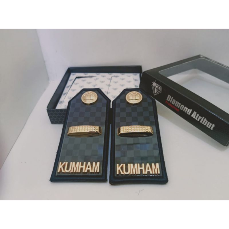 TANDA PANGKAT PDU KUMHAM 3A AKRILIK  TERBARU EXCLUSIVE