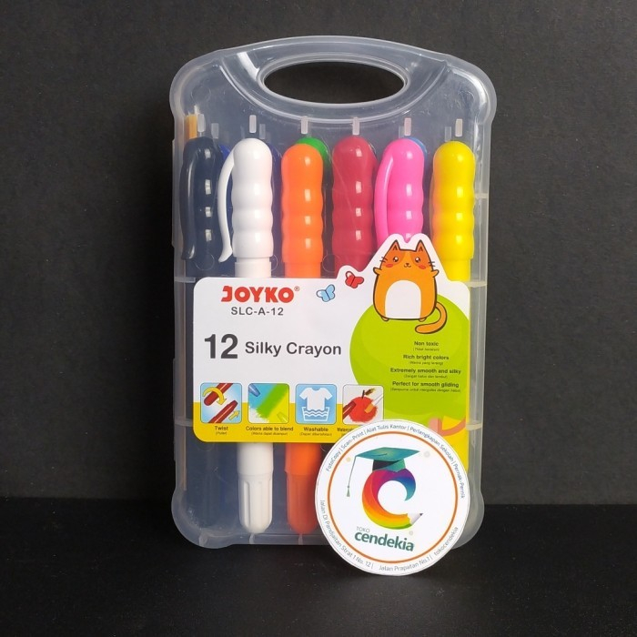 

Silky Crayon JOYKO 12w krayon JOYKO water colour 12w