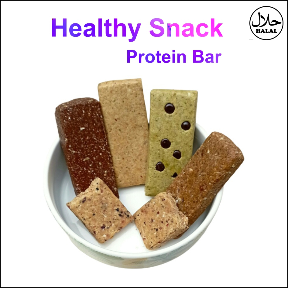 

NUTS BOX Protein Bar Snack Sehat Kolesterol,Jantung,Diabetes Isi 5 Bar