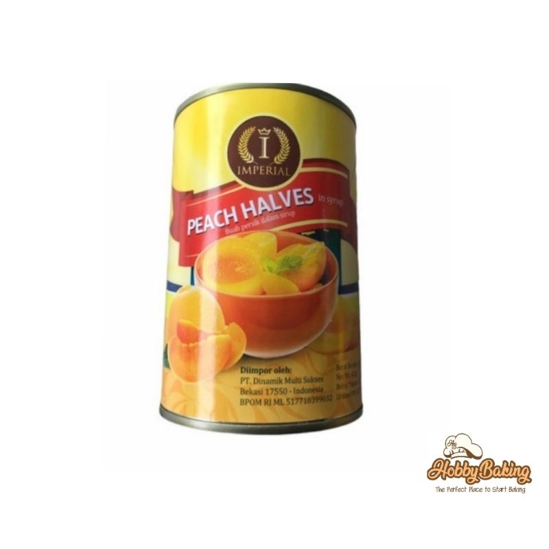 

Imperial peach halves 425 gr