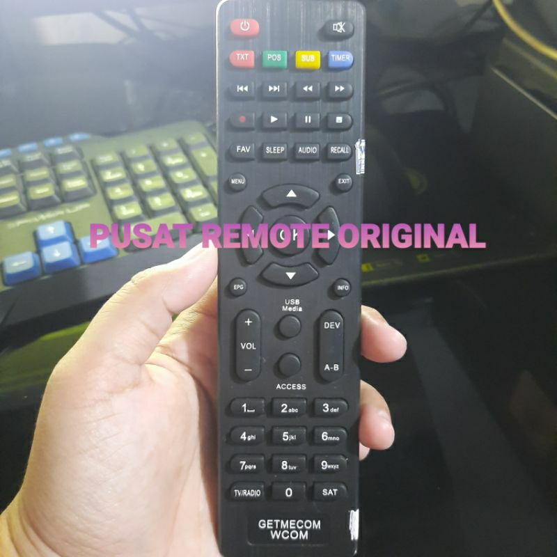 REMOTE REMOT RECEIVER GETMECOM WCOM ORIGINAL ASLI