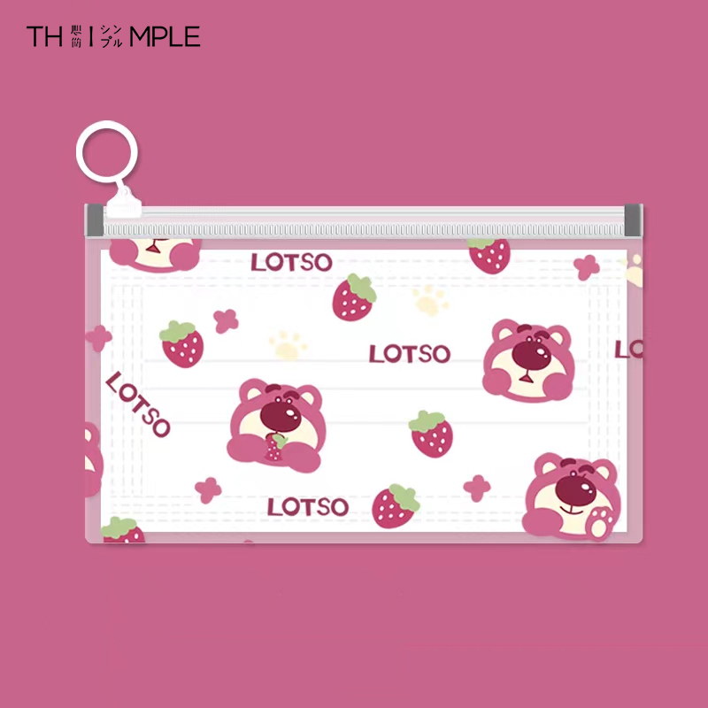 

Pouch Kosmetik Multifungsi / Tempat Pensil Transparan Motif Unicorn Pink Panther Lucu-THIMPLE