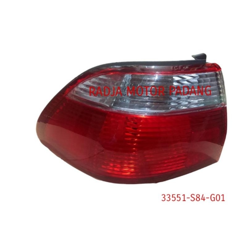Stoplamp lampu belakang kiri honda accord vti 1998 1999 2000 2001 2002 33551-s84-g01