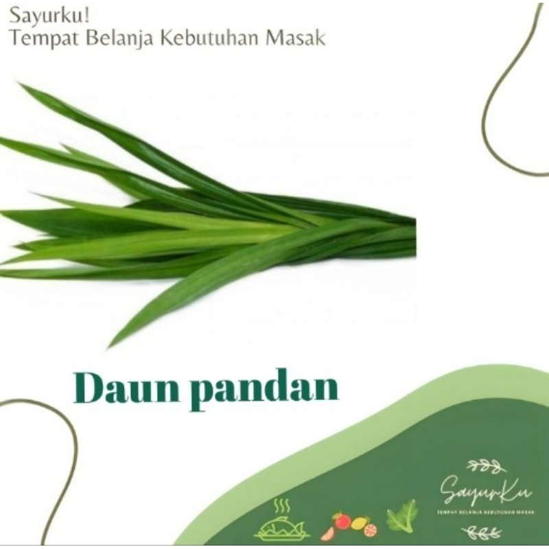 

Daun pandan per ikat