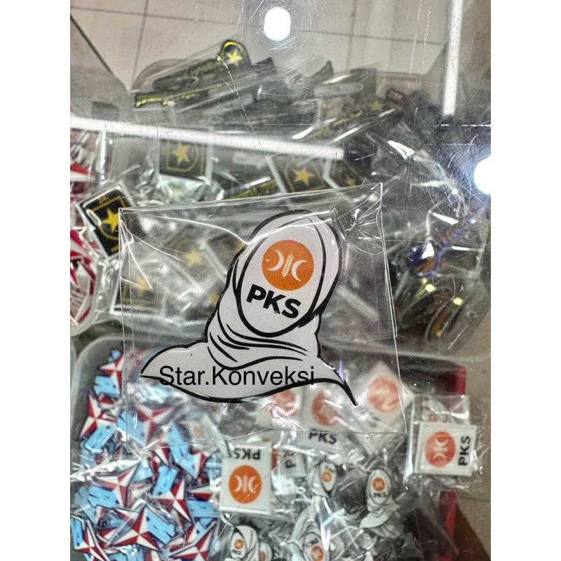 Pin Partai PKS Wanita Hijab Pin PKS Wanita Ibu PKK