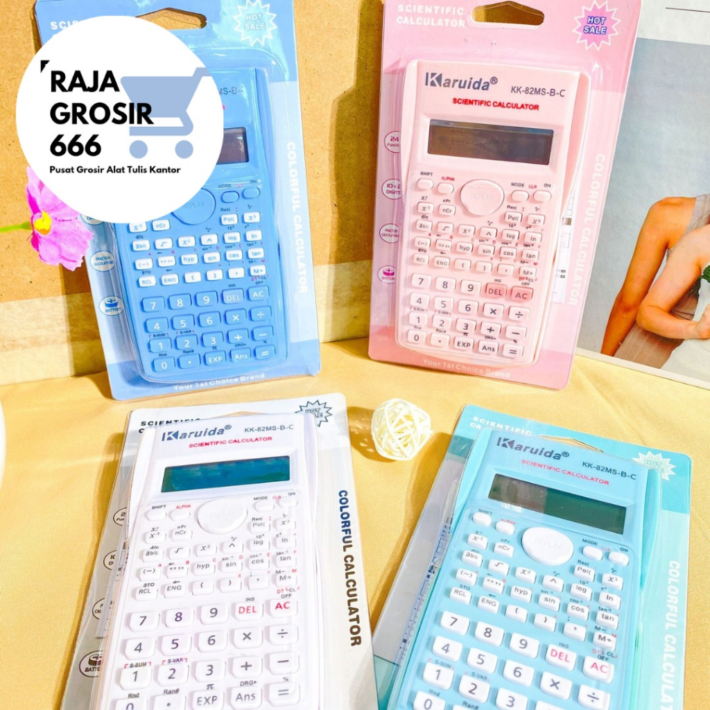 

SCIENTIFIC KALKULATOR KARUIDA KK-82MS-B-C Calculator / Scientific / 240 Function