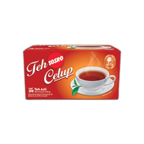 

Teh sosro black tea celup 30S