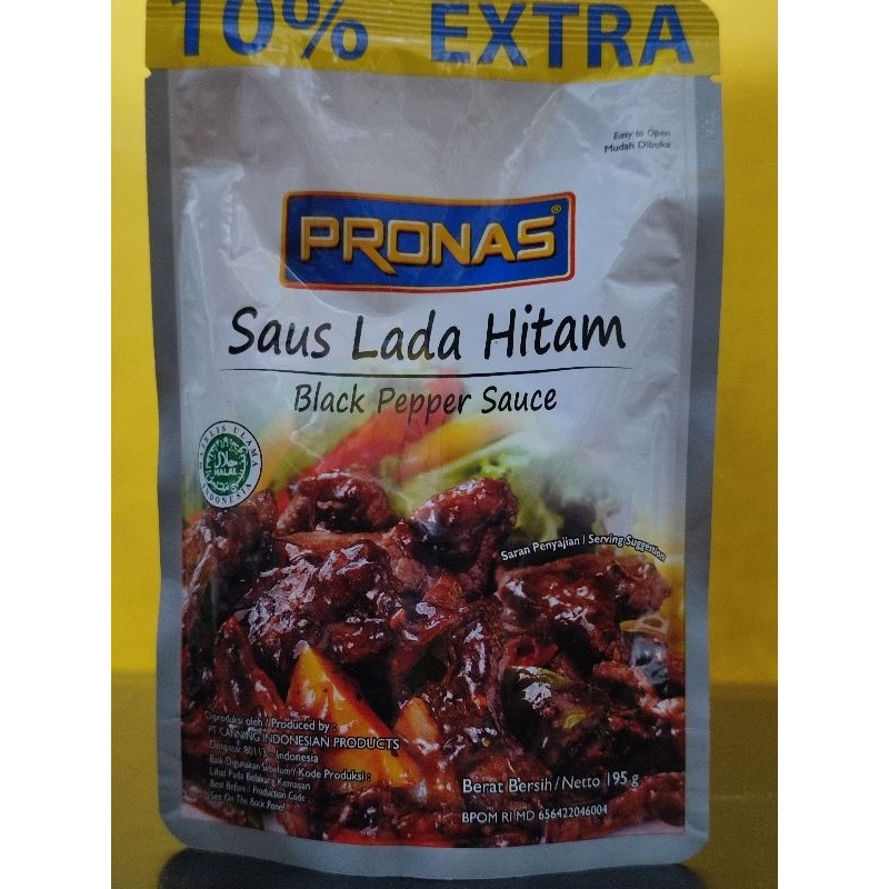 

Saus Pronas BBQ / Lada Hitam / Teriyaki - 195g