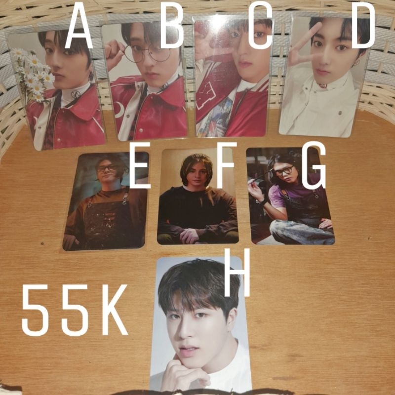 PHOTOCARD OFFICIAL TREASURE HARUTO JUNGHWAN MENCURI RADEN SALEH IQBAAL PIKO ANGGA UCUP THE SECOND ST