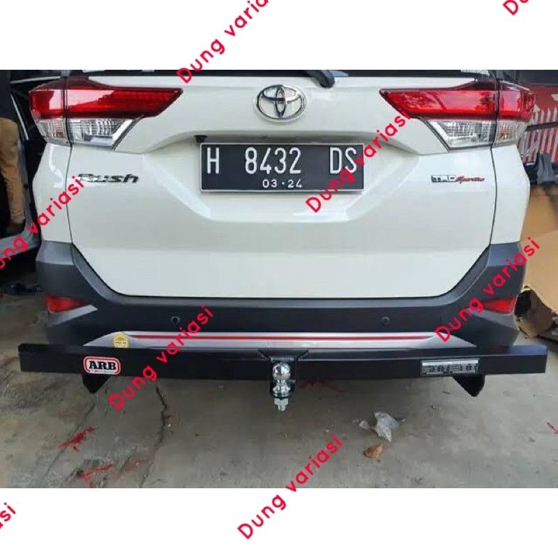 towing bar ARB besi bumper belakang rush