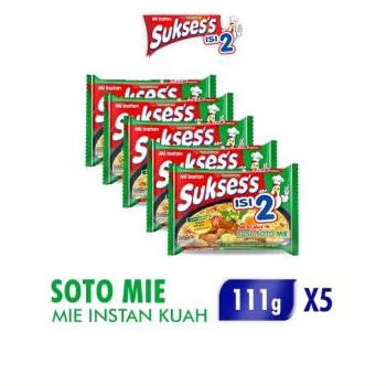 

SUKSESS MIE INSTAN SOTO BAG 111g x 5 pcs