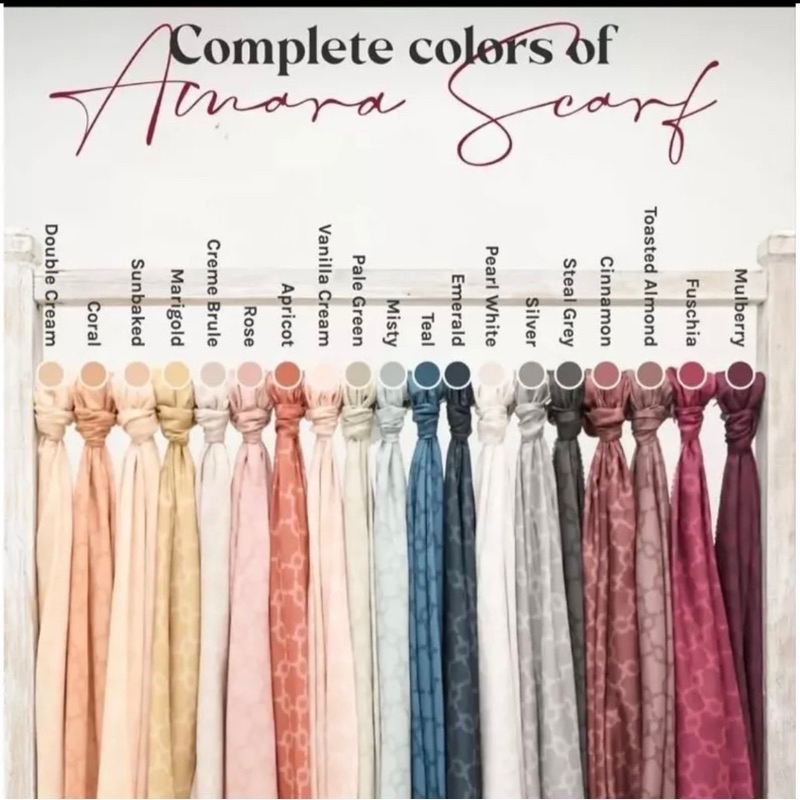 preloved amara scarf wearing klamby