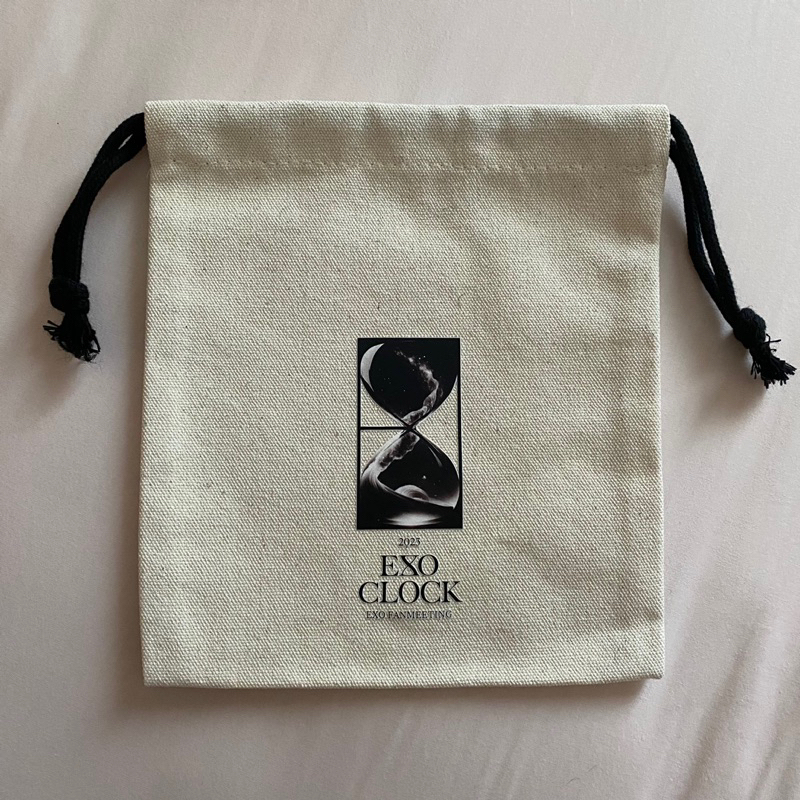 EXO MERCHANDISE POUCH OFFICIAL EXOCLOCK 2023 11th ANNIVERSARY FANMEETING