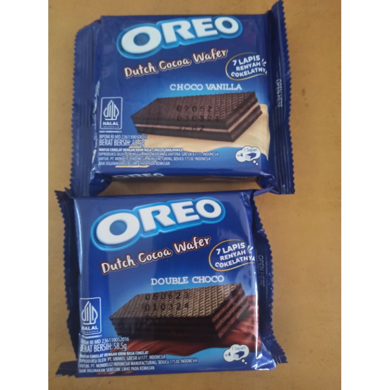 Oreo Dutch Cocoa Wafer 58gr
