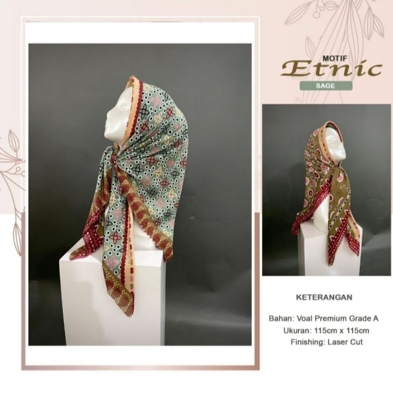 READY  SQUARE DENAY SH BY ES-HA SCARF