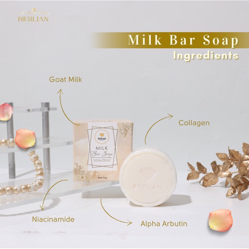[BPOM] Bierlian Skincare Sabun Susu (New product)