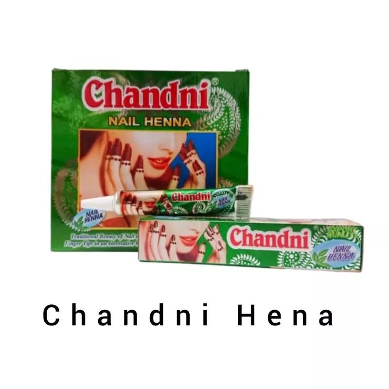 GROSIR PACAR KUKU HENNA CHANDNI YANG UKURAN KECIL DAN BESAR / PER DUZ / 12 PCS