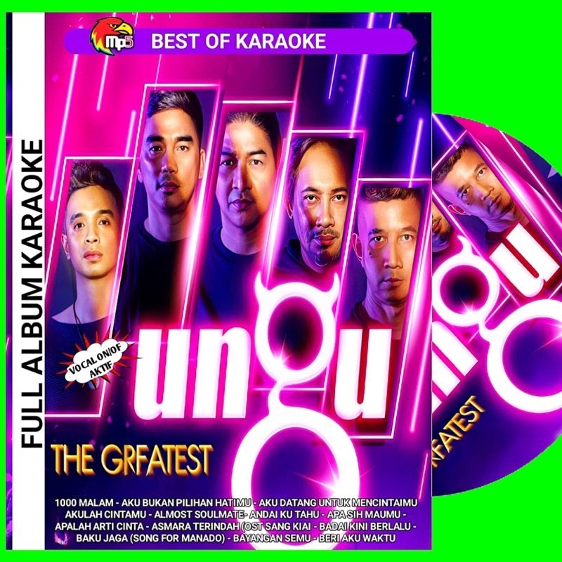 Kaset Mp5 Karaoke Band Ungu -Kaset Mp5 Video Karaoke Lagu Pop Indonesia Ungu Full Album