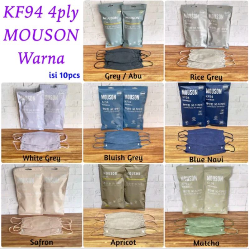 Masker Korea KF94 KN95 Mouson Pro