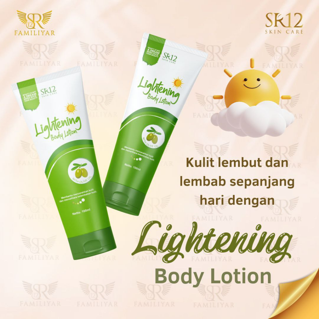 LIGHTENING BODY LOTION SR12 HERBAL SKINCARE