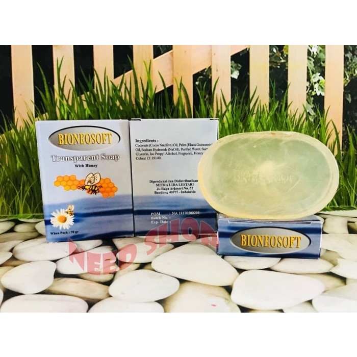 BERKASIAT SABUN MADU BIOSOFT / BIONEOSOFT / TRANSPARENT SOAP ORIGINAL BPOM