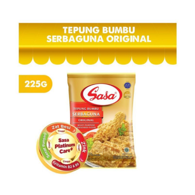 

TEPUNG BUMBU SASA SEBAGUNA ORIGINAL 210g
