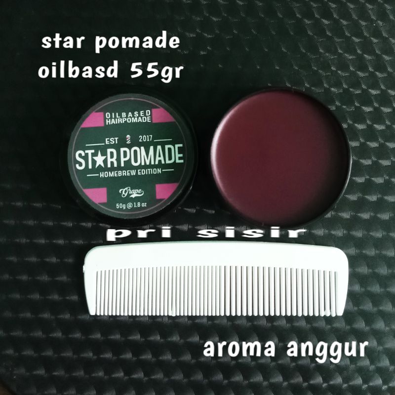 Star pomade#oilbasd 55gr#pomade#original