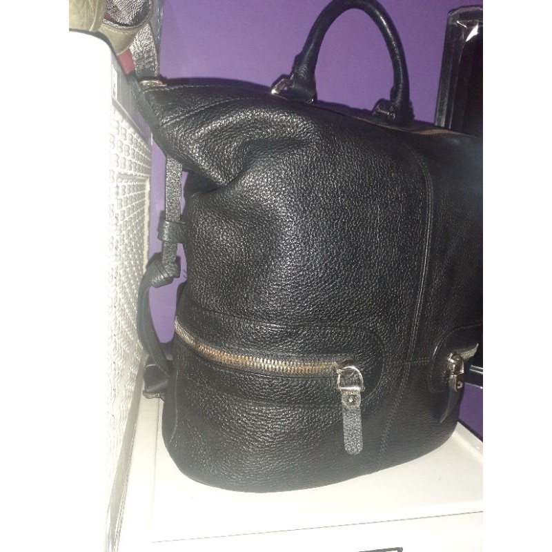 Original Ransel .,Oryany' Kulit Asli, Kulit Mantul (Preloved)