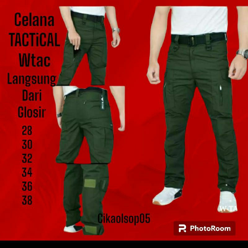 celana/celana tactical pria celana cargo wtac celana panjang celana pdl