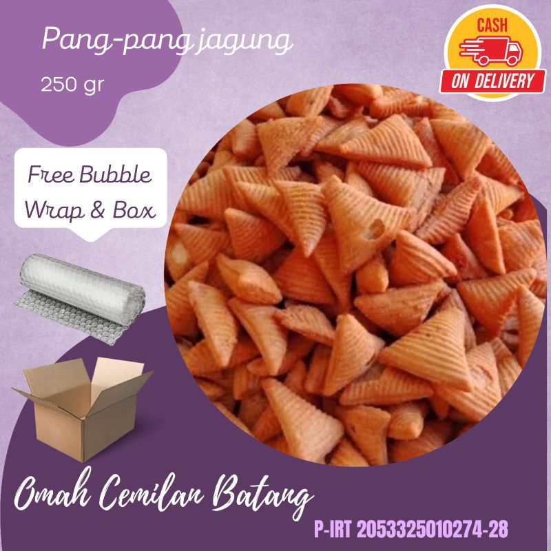 

pangpang jagung/pangpang segitiga/Snack kiloan murah/Snack viral/camilan kiloan murah/camilan viral