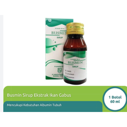 BUSMIN SIRUP 60 ML