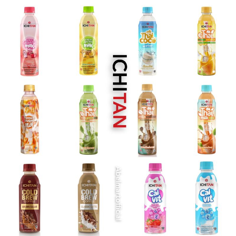 

BARU!!! ICHITAN KOREAN BANANA MILK / KOREAN STRAWBERRY MILK / CHITAN ALL VARIANT 310 ML / ICHITAN BROWN SUGAR MILK / ICHITAN THAI MILK GREEN TEA / ICHITAN THAI MILK TEA / ICHITAN THAI MILK COFFEE / ICHITAN THAI MANGGO COCONUT /ICHITAN THAI COCO WATER