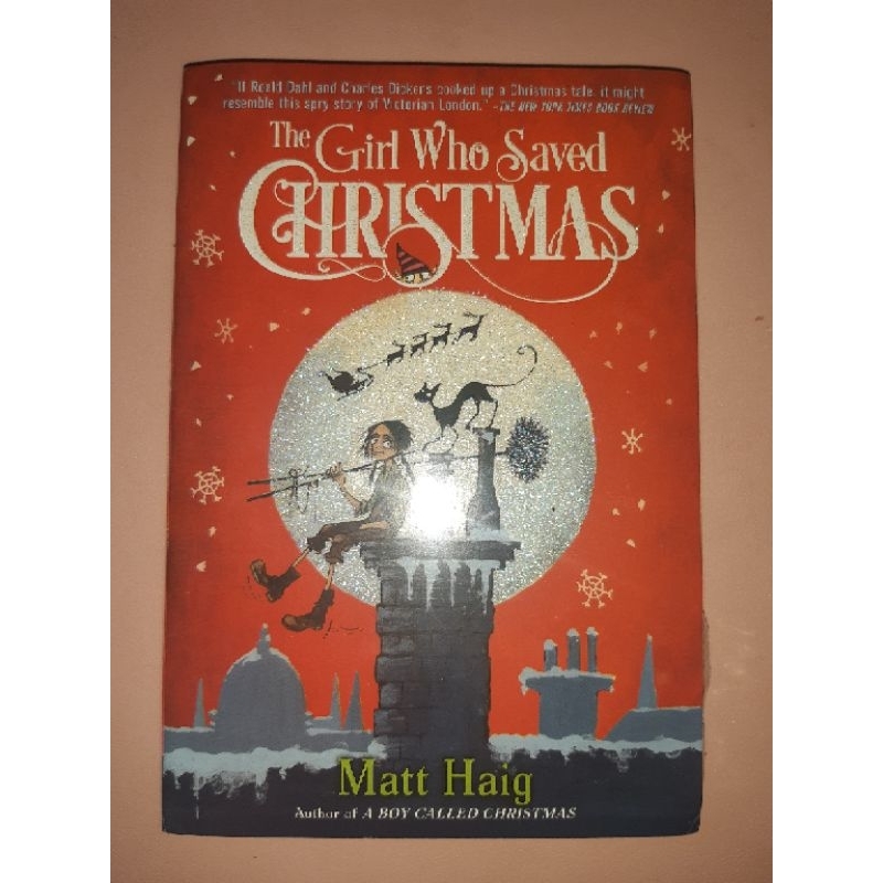 

Girl who saved christmas by Matt haig buku novel murah diskon new sealed original import english bukan preloved