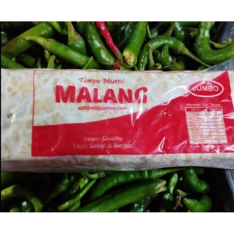 

Tempe malang murni Jumbo